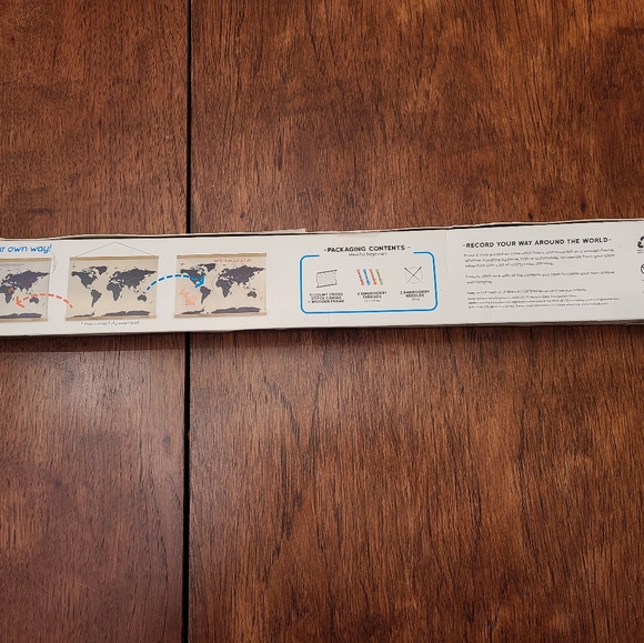 Cross Stitch Map Record Your Travels Around the World In Thread by SuckUK - Picture 4 of 11